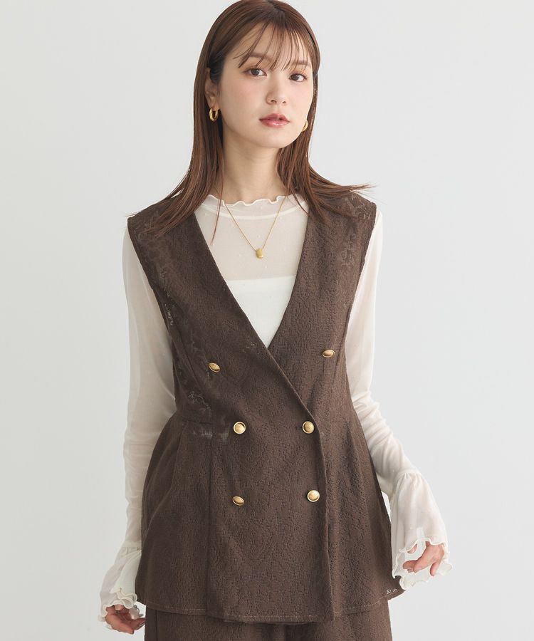 メンズファッションなら|【アースミュージックアンドエコロジー/earth music&ecology】 レースジレ