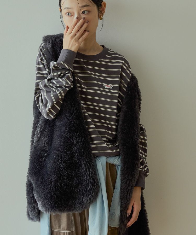 ファッションメンズのイチオシ|【アメリカン　ホリック/AMERICAN HOLIC】 PENNEY'S レトロボーダーロングTシャツ