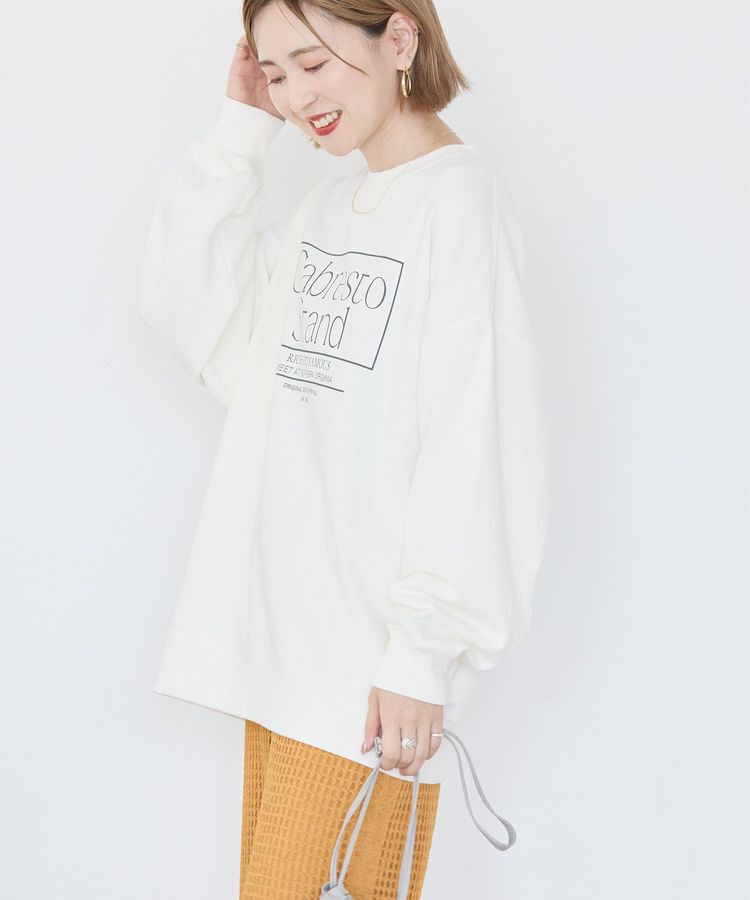 ファッションメンズお薦め|【アメリカン　ホリック/AMERICAN HOLIC】 ボックスロゴプリント裏毛プルオーバー