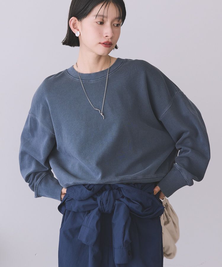 メンズファッションなら|【アメリカン ホリック/AMERICAN HOLIC】 ピグメント裏毛プルオーバー