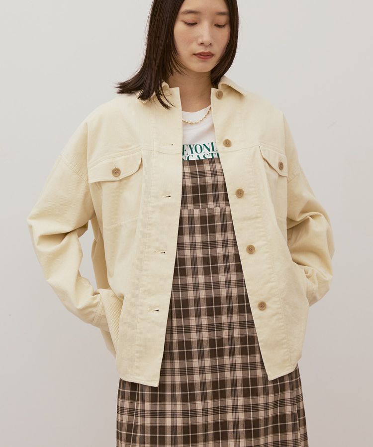 【アメリカン　ホリック/AMERICAN HOLIC】 コーデュロイCPOシャツジャケット