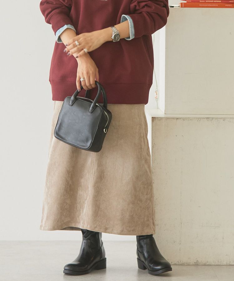 【アメリカン　ホリック/AMERICAN HOLIC】 コーデュロイベイカータイトスカート