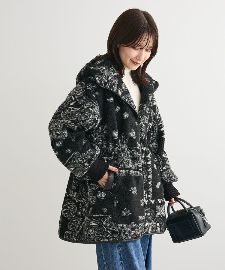 【グリーン　パークス/Green Parks】 ■ESCAR ペイズリーボアフードコート