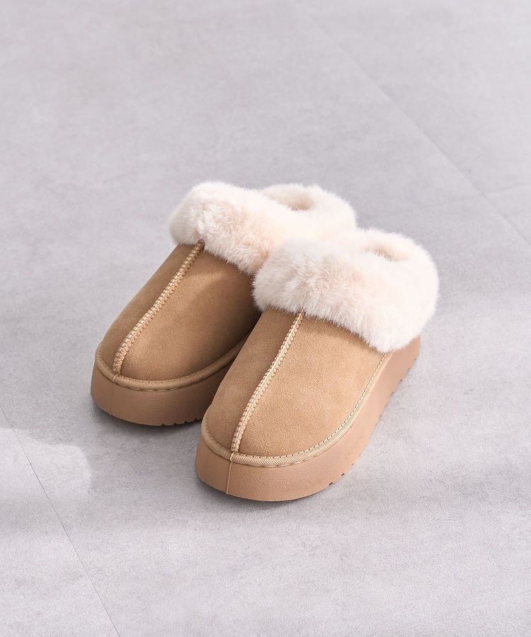 【グリーン　パークス/Green Parks】 ・minia フェイクムートンスリッポン