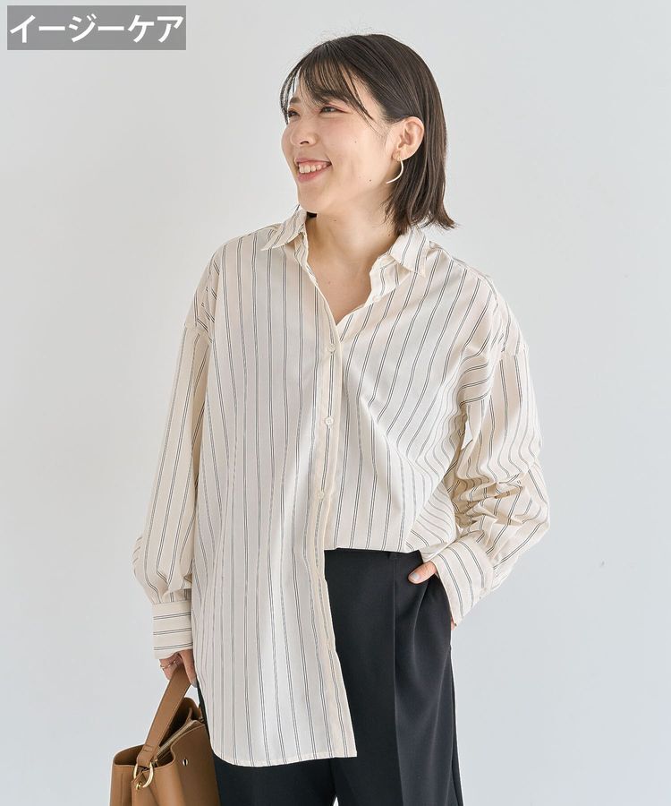 【グリーン　パークス/Green Parks】 イージーケアアソートシャツチュニック