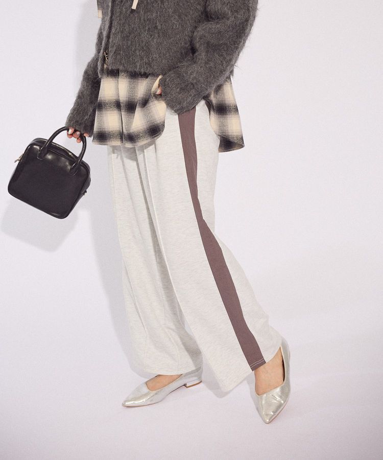 メンズファッションの一押し|【グリーン パークス/Green Parks】 あったか裏起毛サイドラインスウェットパンツ