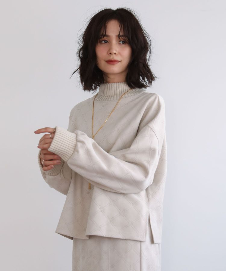 メンズファッションなら|【グリーン パークス/Green Parks】 ・ELENCARE DUE エンボスプルオーバー