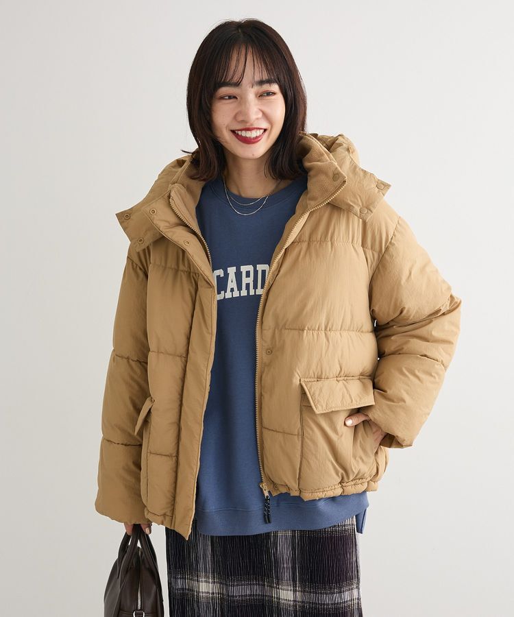 【グリーン　パークス/Green Parks】 ライトファイバーフーディブルゾン