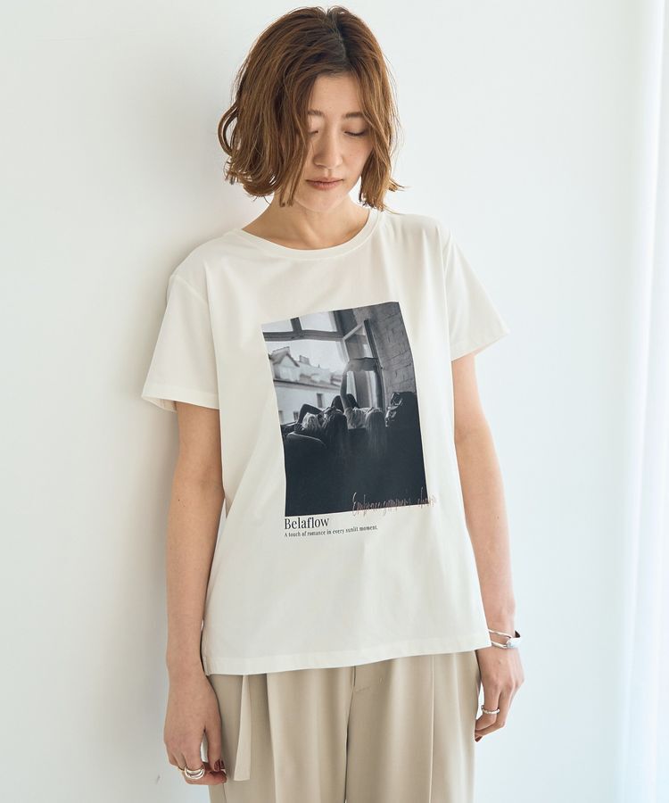 モテ系メンズファッション|【イェッカ　ヴェッカ/YECCA VECCA】 フォトプリントTee