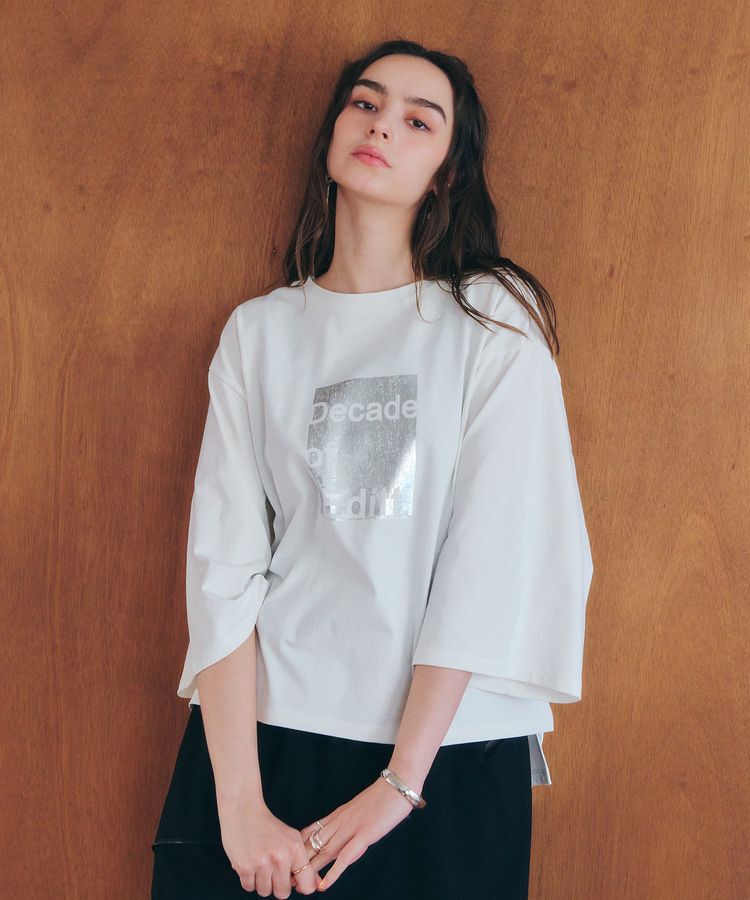 ファッションメンズお薦め|【イェッカ　ヴェッカ/YECCA VECCA】 《追加》【UVカット】箔プリントロゴTee