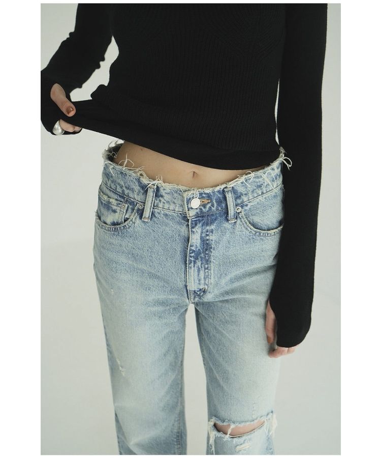 【ガレージ　オブ　グッド　クロージング/GARAGE OF GOOD CLOTHING】 【CLANE】CLASH DENIM PANTS