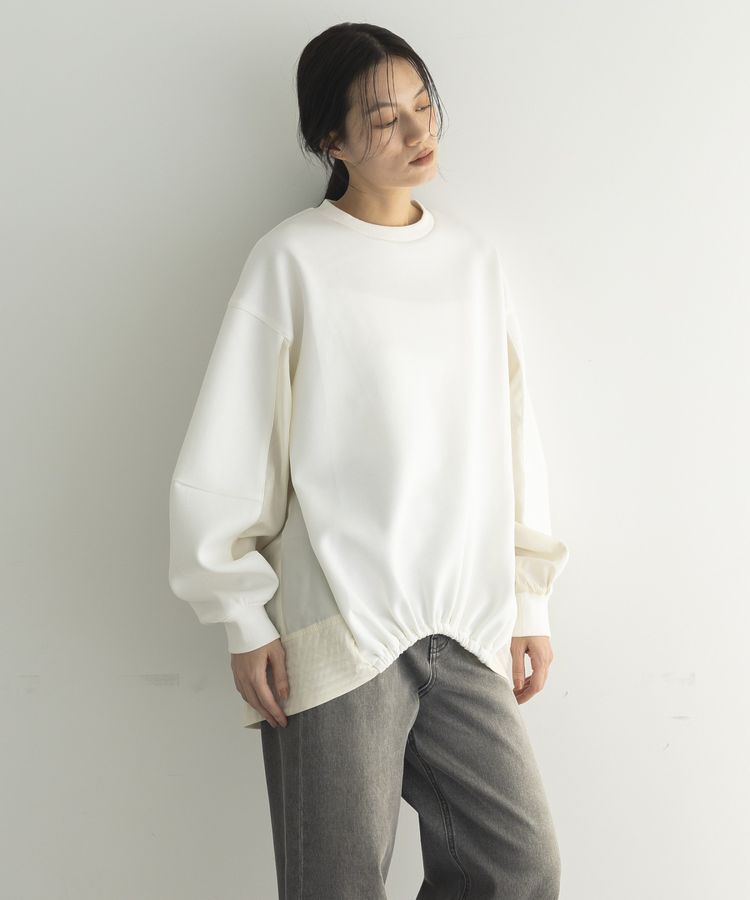 【ガレージ　オブ　グッド　クロージング/GARAGE OF GOOD CLOTHING】 ダンボール×タフタドッキングプルオーバー