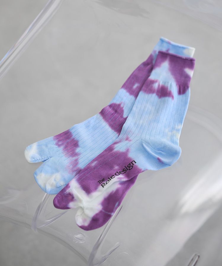 【ガレージ　オブ　グッド　クロージング/GARAGE OF GOOD CLOTHING】 【日本製】Role TIE-DYI SOCKS