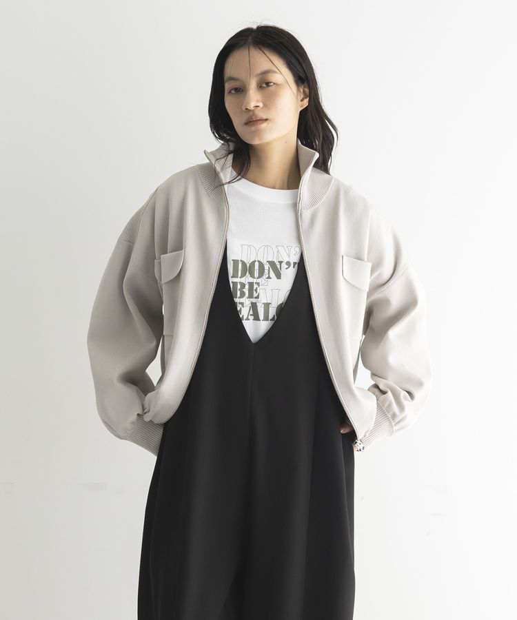 【ガレージ　オブ　グッド　クロージング/GARAGE OF GOOD CLOTHING】 総針ニットWzipブルゾン2