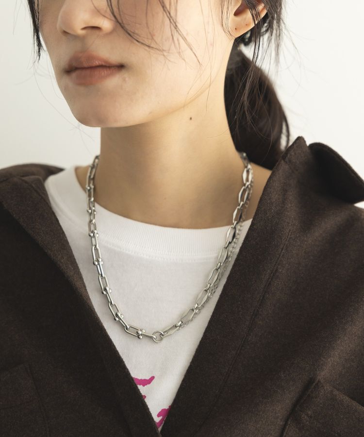 【ガレージ　オブ　グッド　クロージング/GARAGE OF GOOD CLOTHING】 STAINLESSチェーンネックレス