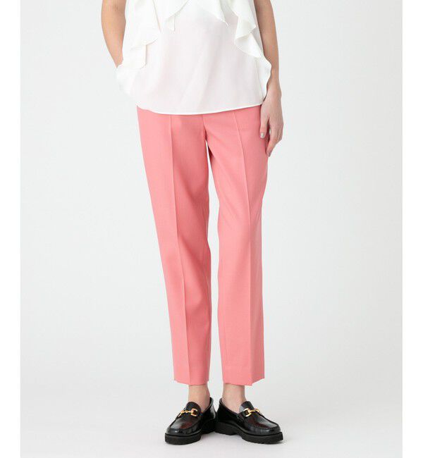 【アルアバイル/allureville】 【LOULOU WILLOUGHBY】T/Wギャバテーパードパンツ