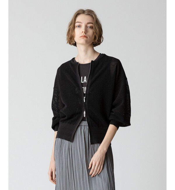 人気メンズファッション|【アルアバイル/allureville】 メッシュブルゾン