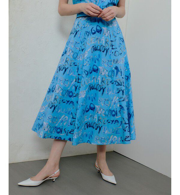 【アルアバイル/allureville】 PONTOGLIOフレアスカート