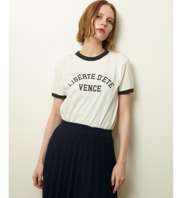 【アルアバイル/allureville】 ヴィンテージライクリンガーＴシャツ