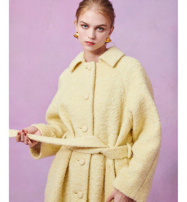 ◇【LOULOU WILLOUGHBY】ドットチュールジコスリーブプルオーバー