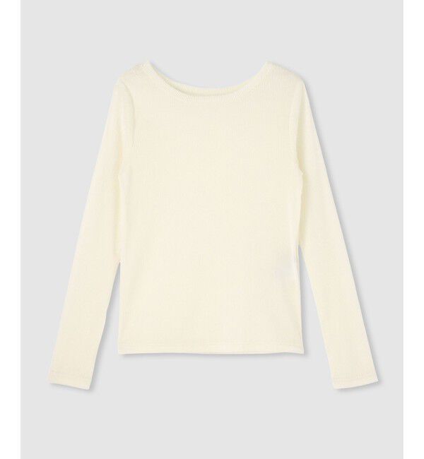 モテ系メンズファッション|【アルアバイル/allureville】 シアーストライプロンT