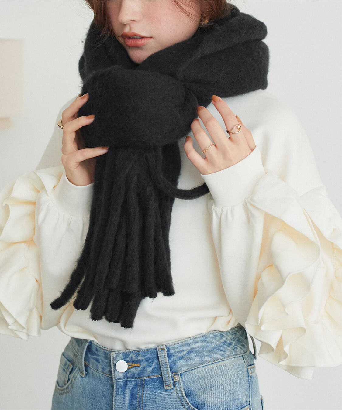 【ティティベイト/titivate】 ボリュームマフラー