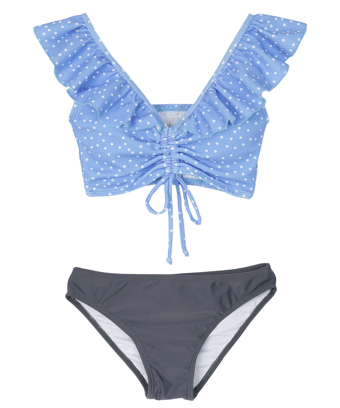 ファッションメンズお薦め|【ティティベイト/titivate】 ショルダーフリルVネックビキニ