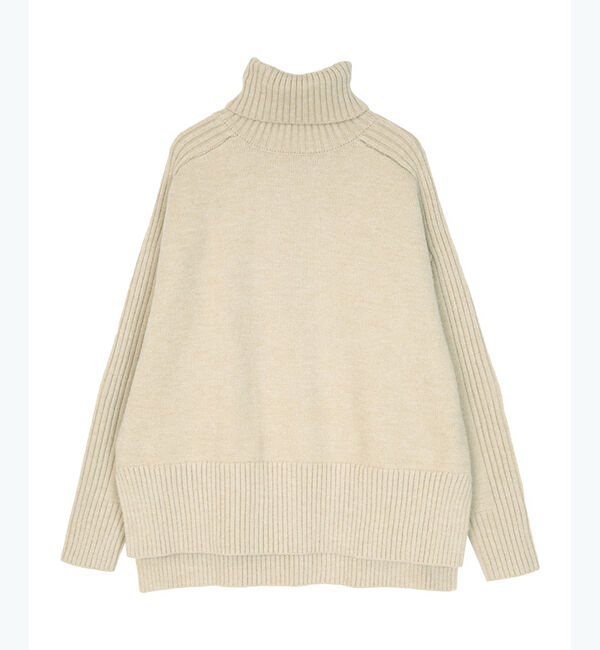 【ティティベイト/titivate】 ハイネックオーバーサイズニット