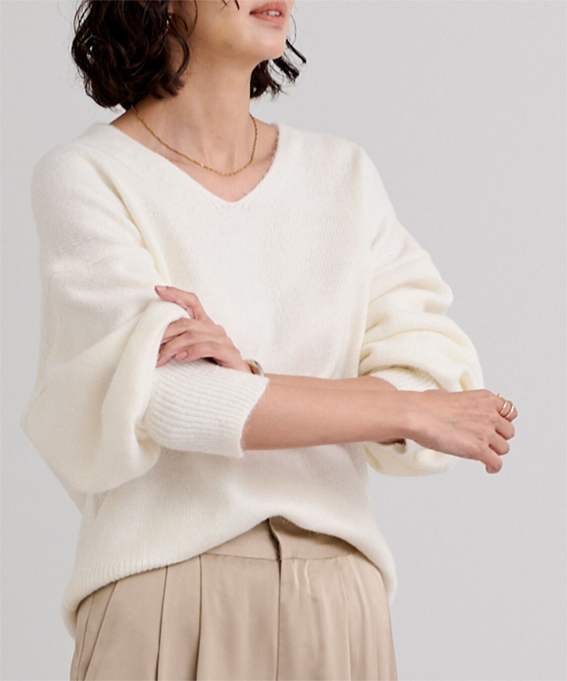 コンパクトプレーンコットン クロップドシャツ（DES PRES）｜ルミネの