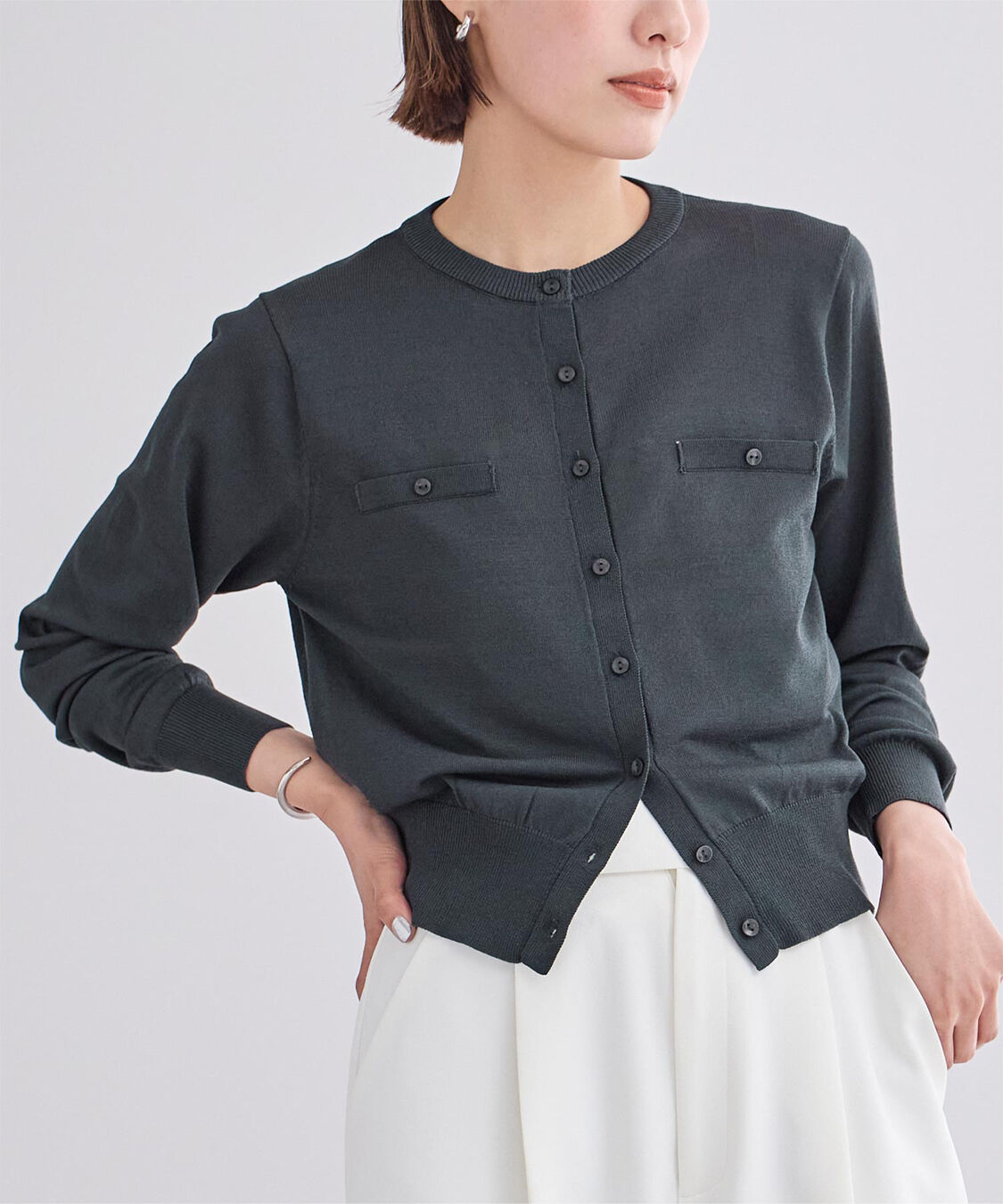 Ray BEAMS ストライプジップシャツ Ray BEAMS tシャツ