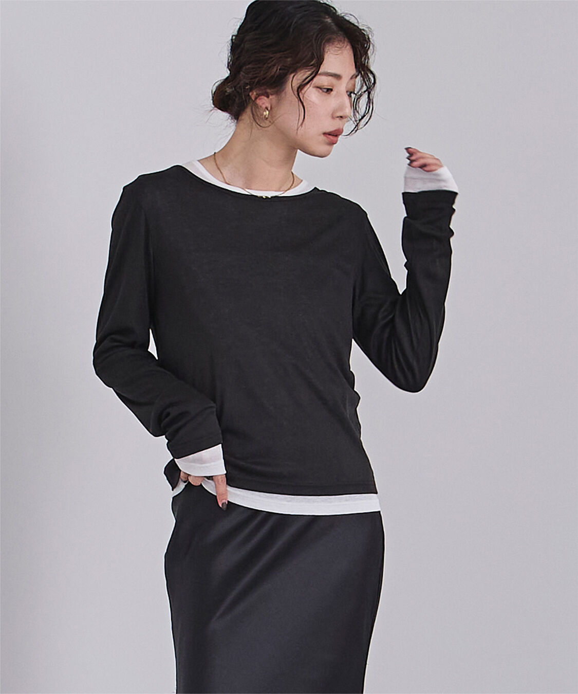 メンズファッションの一押し|【ティティベイト/titivate】 レイヤードトップスセット