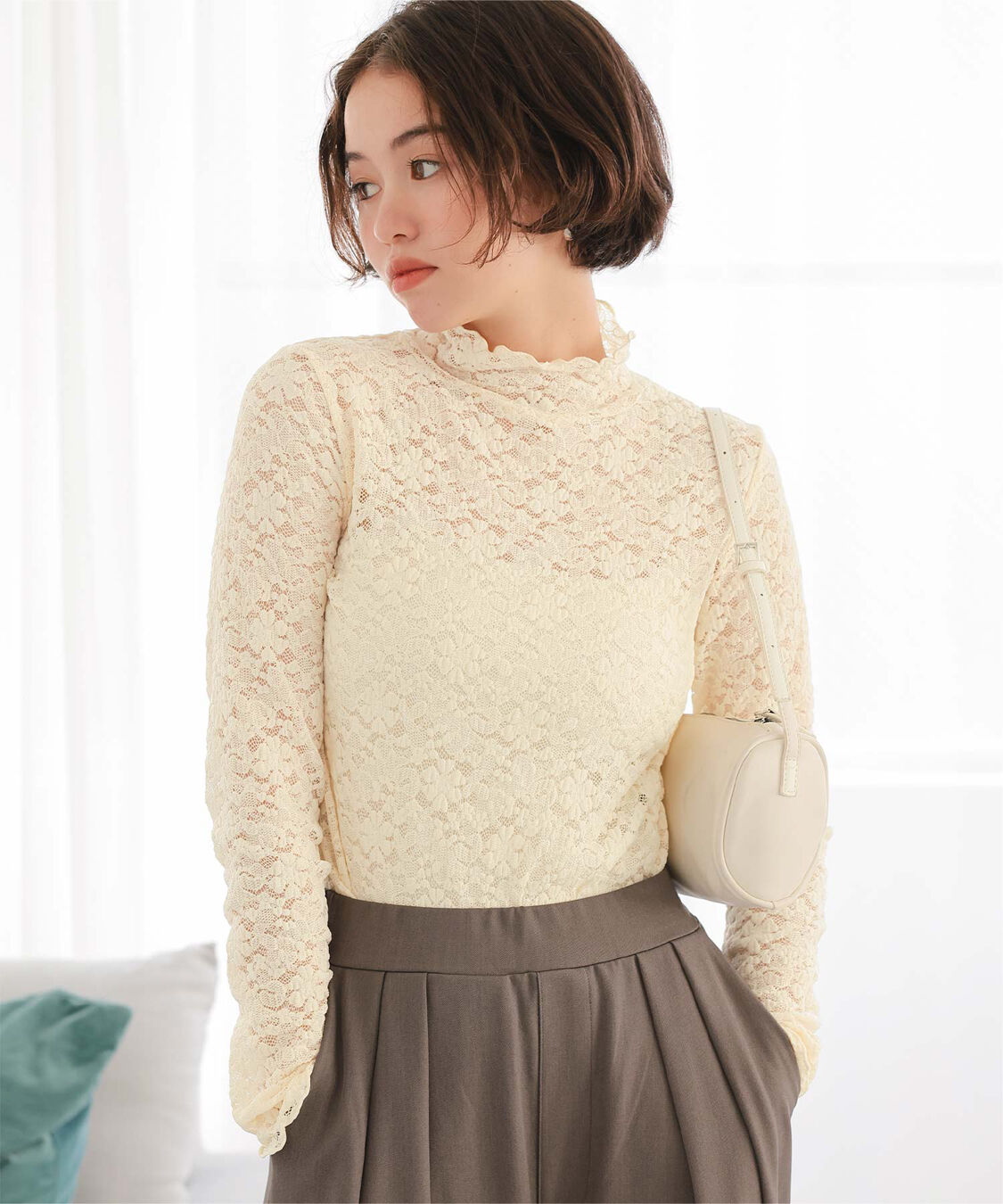 WEB限定 / 追加》オフタートルニットベスト（Spick and Span）｜ルミネ