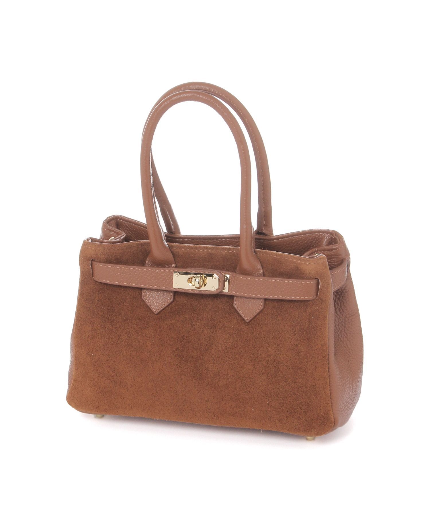 【バビロン/BABYLONE】 【AULENTTI】スウェードベルトBAG