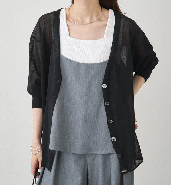 メンズファッションの一押し|【ピュアルセシン/PUAL CE CIN】 《再予約》【日焼け・冷房対策に◎】シアーカーディガン