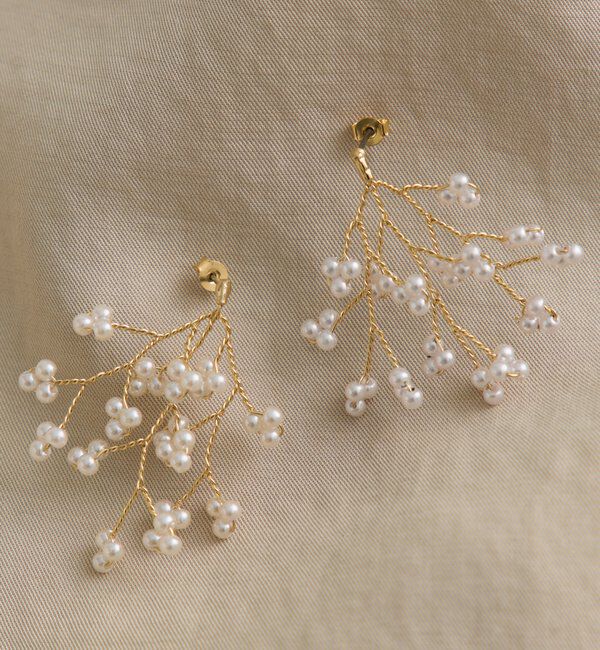 【ピュアルセシン/PUAL CE CIN】 パールツイッグピアス