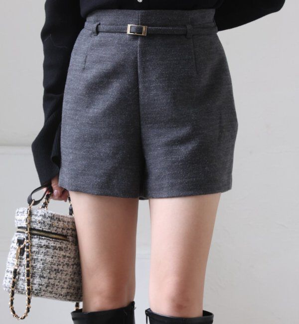 ファッションメンズお薦め|【ワンアフターアナザー ナイスクラップ/one after another NICE CLAUP】 ベルト付きショーパン