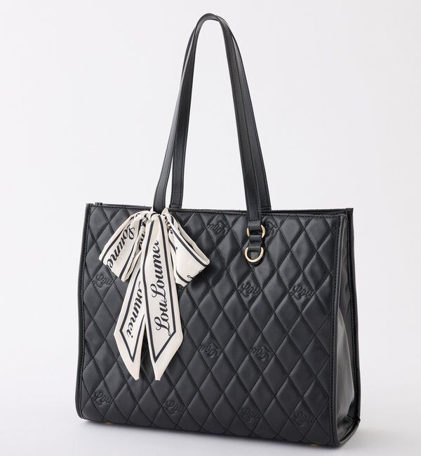 【ワンアフターアナザー　ナイスクラップ/one after another NICE CLAUP】 【LouLoumei】スカーフ付きキャリーオントート/自立可能