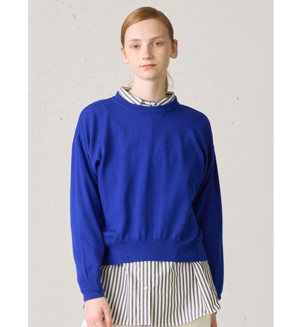 【マーコート/MARcourt】 MidiUmi クルーネックショートプルオーバー