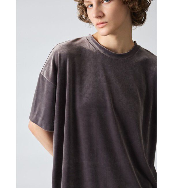 メンズファッションなら|【マーコート/MARcourt】 mizuiro ind ベロアワイドT