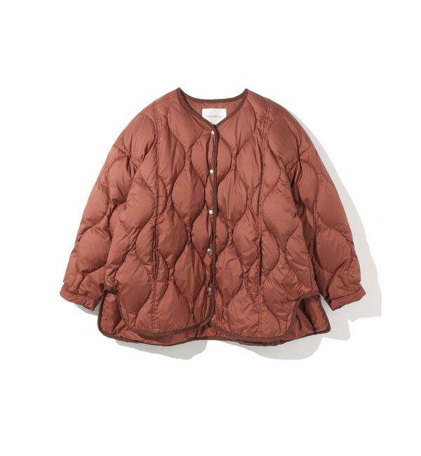 【マーコート/MARcourt】 MIDIUMISOLID ダウンキルティングジャケット