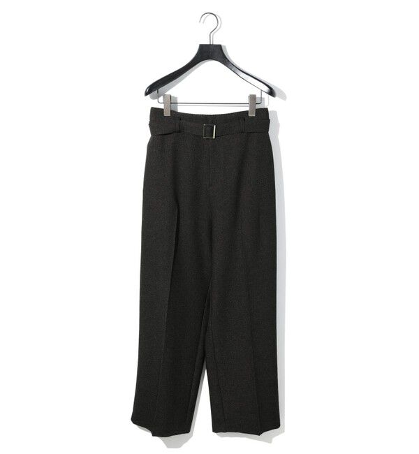 メンズファッションなら|【マーコート/MARcourt】 MIDIUMISOLID for Ladies センタープレステーパードパンツベルト付(MODE)