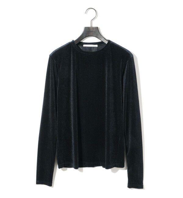 ファッションメンズお薦め|【マーコート/MARcourt】 MIDIUMISOLID for Ladies シアーベロアプルオーバー