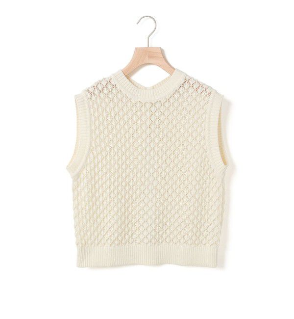 Steven Alan＞オーストラリアンウール ミックス ニットベスト（STEVEN