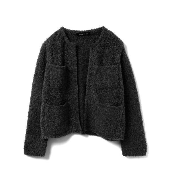 人気メンズファッション|【マーコート/MARcourt】 mizuiro ind ポケット付きヘアリークルーネックカーディガン