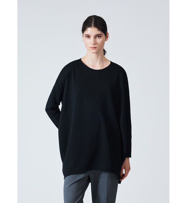 【マーコート/MARcourt】 mizuiro ind クルーネックコクーンプルオーバー