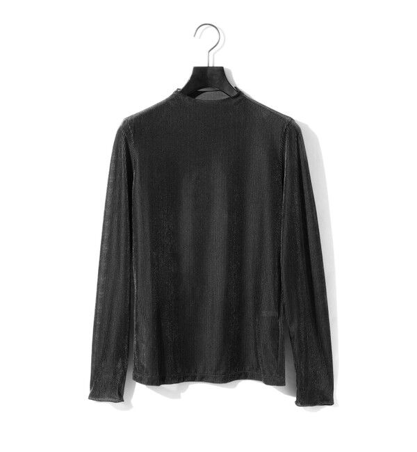 モテ系ファッションメンズ|【マーコート/MARcourt】 MIDIUMISOLID for Ladies シアーベロアリブトップス