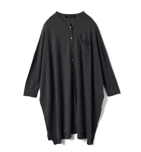 【マーコート/MARcourt】 mizuiro ind ハイゲージスタンドカラーワンピース