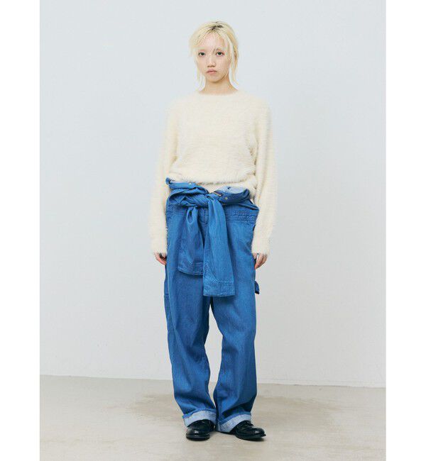 【マーコート/MARcourt】 MARMARMAR シャギーニットプルオーバー