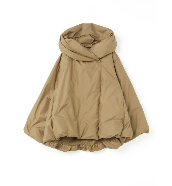 【マーコート/MARcourt】 mizuiro ind フード付きショートダウンジャケット