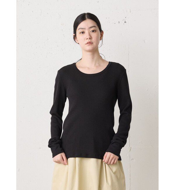 モテ系ファッションメンズ|【マーコート/MARcourt】 MidiUmi ワッフルクルーネックプルオーバー